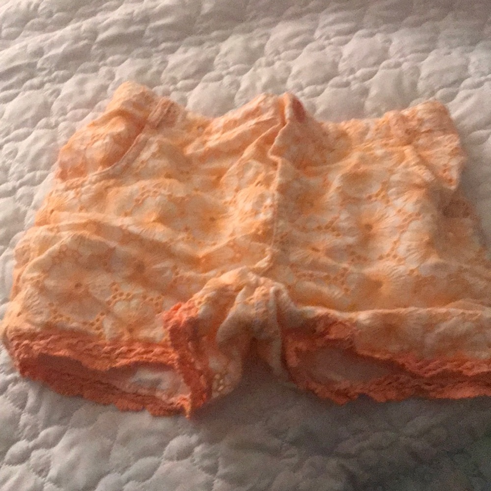 Orange shorts
